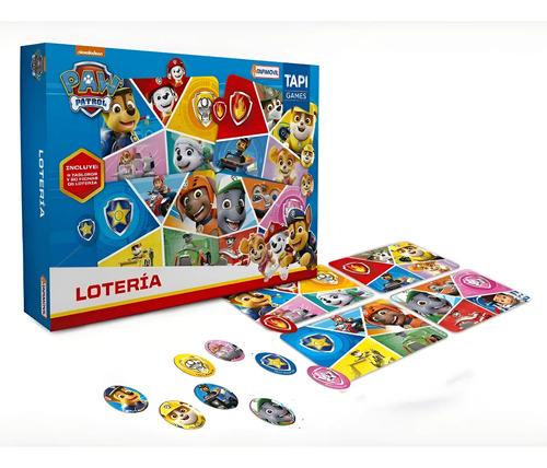 Juego De Mesa Loteria Paw Patrol Para Familia Bingo Imagenes