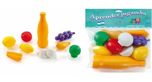 Set De Comiditas Surtido 10 Piezas Juego Para Niños Miniplay