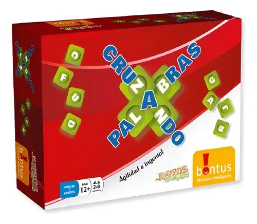 Cruzando Palabras Juego De Mesa Familiar Bontus 612 Español
