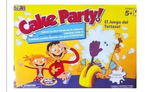 Juego Pastelazo Tortazo Cake Party Recargado Faydi