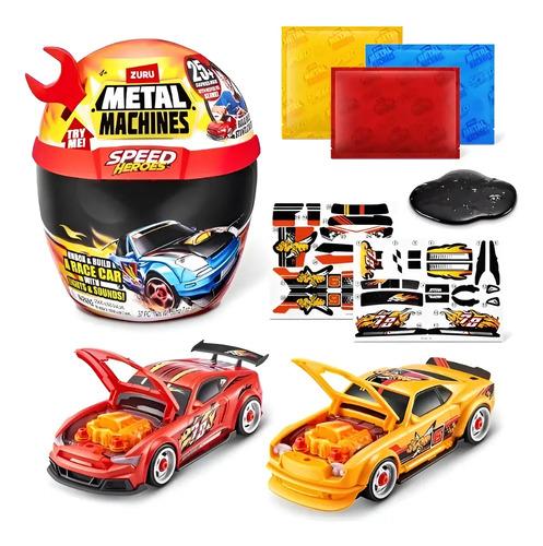 Set Construccion De Autos Taller Mecanico Luz Y Sonido Zuru Negro