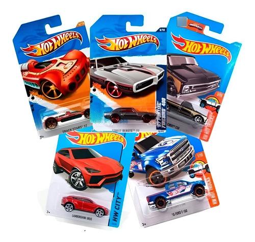 Autitos Hot Wheels Pack X3 Vehiculos Surtidos Autos Mattel Todos