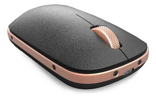 Mouse Inalámbrico Azio Retro Bluetooth Recargable Negro Negro