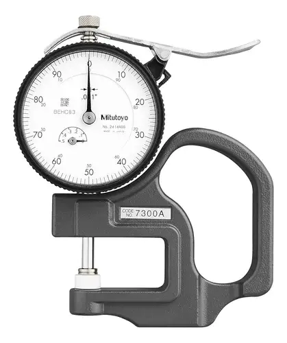 Mitutoyo 7300a Medidor De Espesor De Esfera 0-0.5 Negro