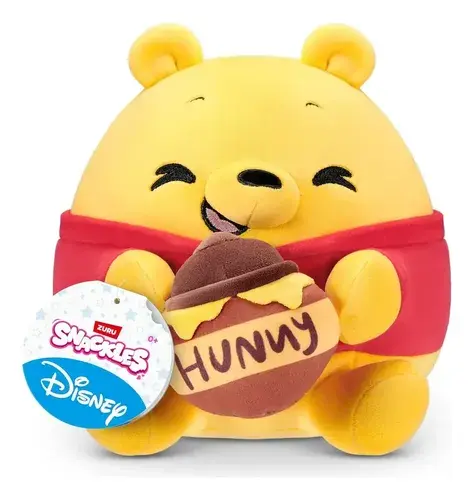 Peluche Snackles Disney 20cm Personajes Peliculas Kawai Zuru Winnie The Poo