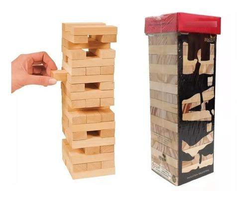 Jenga Yenga Torre De Madera Destreza Kae Original Bisonte