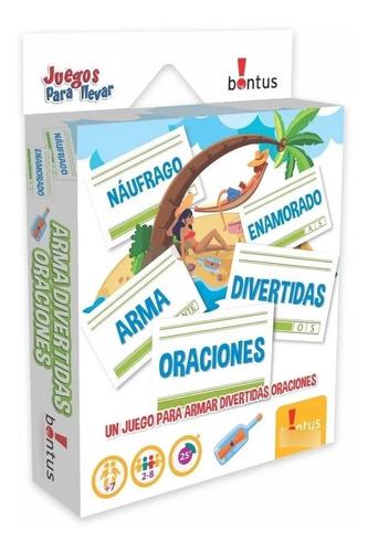Arma Divertidas Oraciones Juego De Cartas Didactico Bontus