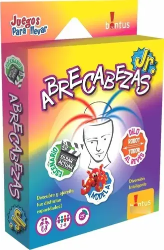 Abrecabezas Juego De Mesa Cartas Viaje Bontus Original