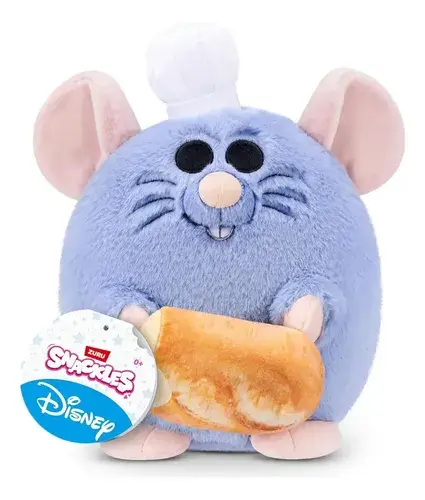 Peluche Snackles Disney 20cm Personajes Peliculas Kawai Zuru Remy - Ratatouille
