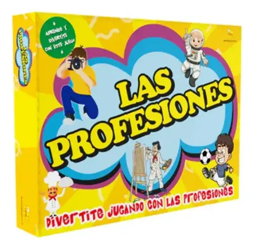 Juego De Mesa Las Profesiones Clásico Yuyu Didáctico Niños 6-9 Años
