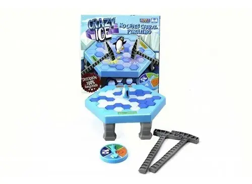 Juego De Mesa Rompe Hielo Pinguino Crazy Ice Economico Faydi