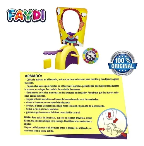 Juego De Mesa Pastelazo Faydi Cake Party Habilidad 2-10 Jugadores
