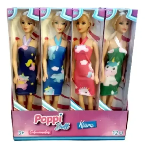Muñeca Poppi Doll Kiara 30cm Surtido Modelos B150