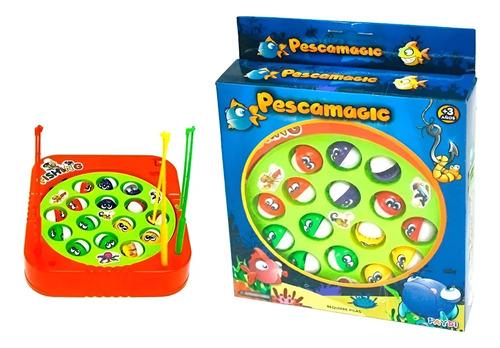 Pescamagic Juego De Pesca 15 Piezas 3 Jugadores Cañas Faydi