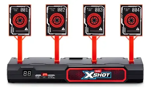 Tablero De Dardos X-shot Electrónico Interactivo Para Niños Negro Tiro Al Blanco