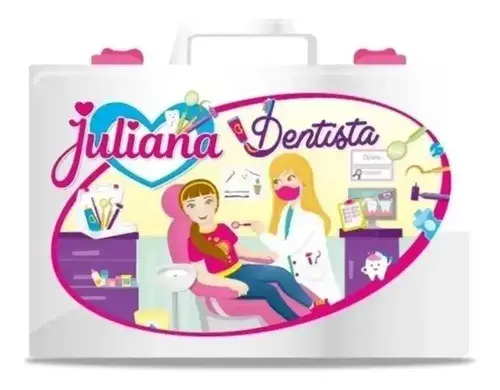 Juliana Valija Dentista Grande Con Accesorios Original Juego