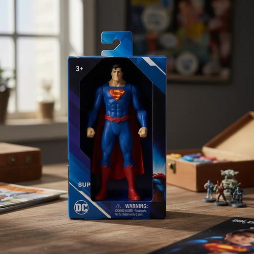 Superman Muñeco Articulado Dc Justice League Coleccionable