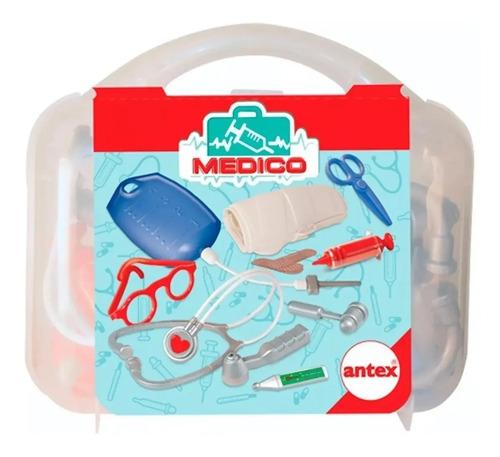 Set Valija Doctor Juguete Médico C Accesorios Medicina Antex