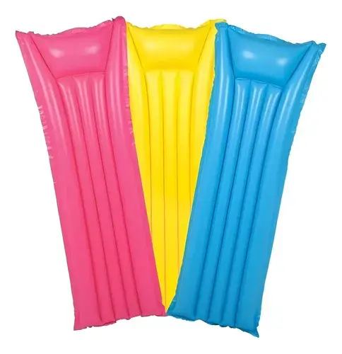 Colchoneta Inflable De Colores Jilong Pileta Mar Mate 183x69