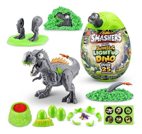 Smashers Huevo Gigante Dinosaurio Con Luz + 26 Sorpresas Top