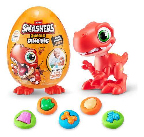 Dino Smashers Huevo Dinosaurio 18 Sorpresas C Masas Y Moldes