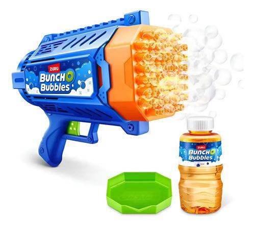 Burbujero Pistola Motorizada 7000 Burbujas X Minuto Bubble Azul