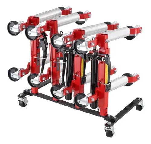 Estante Vevor Para Carritos De Rueda Con Ruedas Organizador Negro