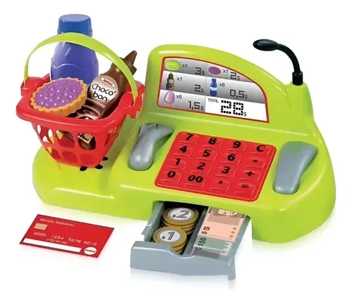 Caja Registradora Supermercado Shop Compras Juguete Antex Vs