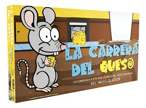 La Carrera Del Queso Juego De Mesa Tablero + Fichas Yuyu