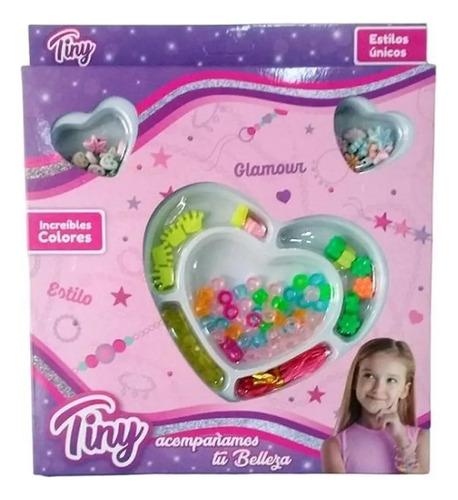 Set Para Armar Bijou Corazon Infantil Tiny