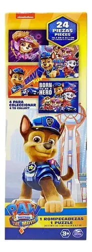 Rompecabezas Paw Patrol The Movie 24 Piezas