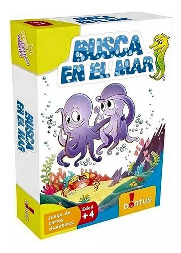 Busca En El Mar Juego De Cartas Didáctico Bontus