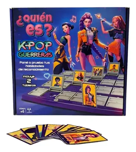 Juego De Mesa Quién Es Guerreras K-pop