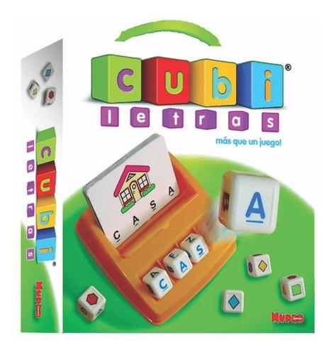 Cubi Letras Juego Didactico Educativo Aprende A Leer Nupro