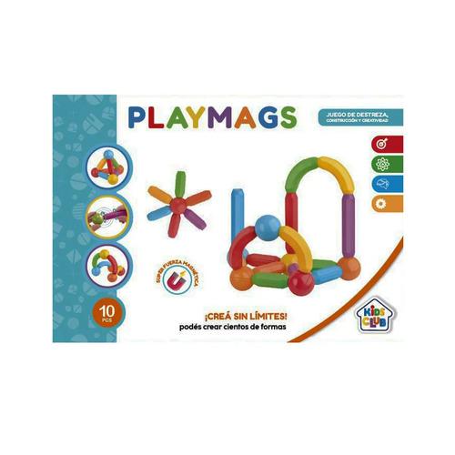 Juego De Bloques Magneticos 10 Piezas Kids Mags