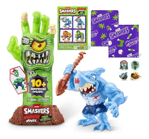 Smashers Mano Zombie Horror House Monstruo + Sorpresas Zuru