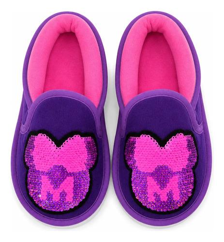 Pantuflas Infantiles Cerradas Diseños Varios Abrigadas 4 29-30