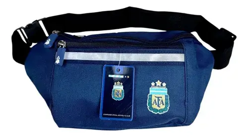 Riñonera Afa 3 Estrellas Con Rayas Quemoda Con Licencia Azul Marino Rayas
