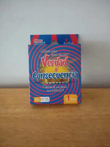 Juego De Cartas Verdad O Consecuencia Bontus