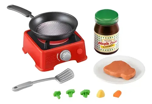Mini Brands Magic Cook Electrodomesticos Cocina Funciona Luz Anafe Roja