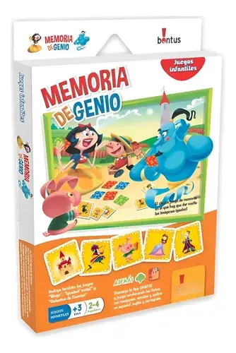 Memoria De Genio Juego De Mesa Bontus Inteligencia 48 Cartas