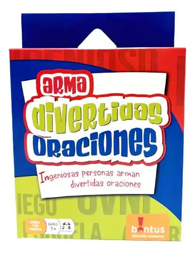 Juego De Mesa Arma Oraciones Divertidas Bontus 2 A 8 Jugadores