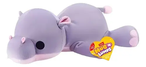 Peluche De Apego Hug A Lumps Gigante Para Abrazar Animales Hipopótamo