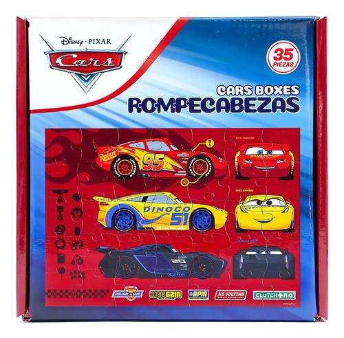 Rompecabezas Puzzle Cars Disney Pixar 35 Piezas Para Niños