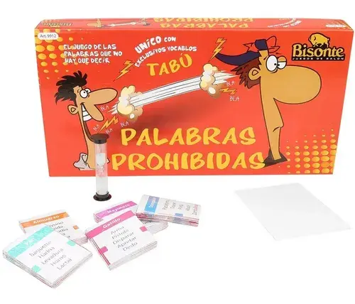 Juego De Mesa Bisonte Palabras Prohibidas