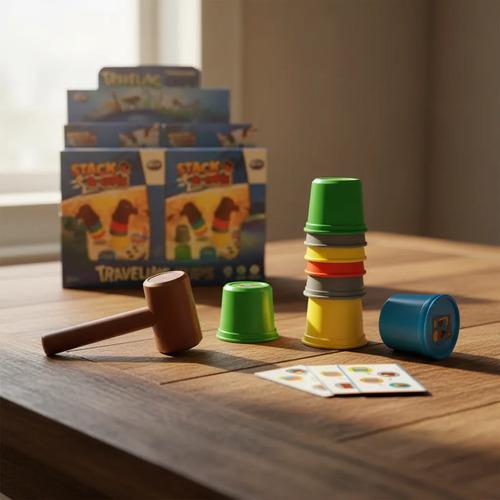 Juego De Mesa Cazando Topos Torre De Topos Kids Club Sebigus
