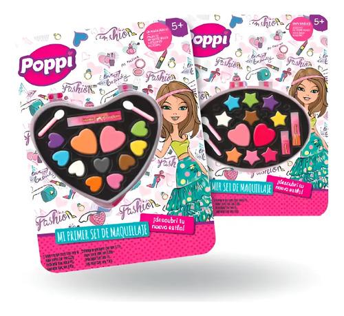 Mi Primer Set De Maquillaje Infantil Poppi Nena Make Up