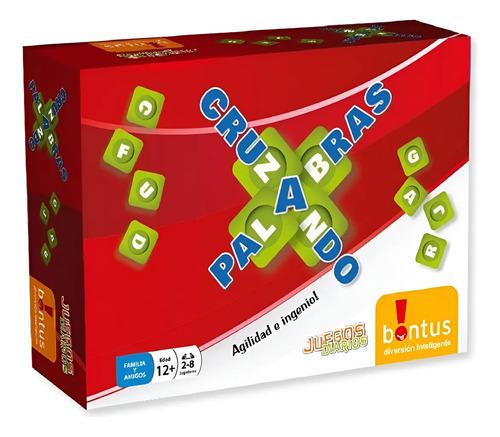 Cruzando Palabras Juego De Mesa Familiar Con Fichas Bontus
