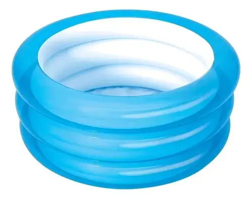 Pileta Inflable Redonda Bestway 51033 De 70cm X 30cm 43l Azul Bolsa