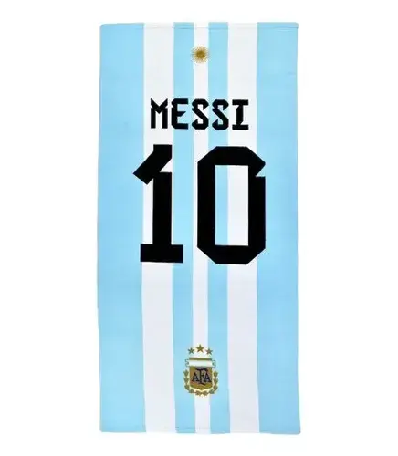 Toallon Seleccion Argentina Futbol Microfibra Playa Pileta